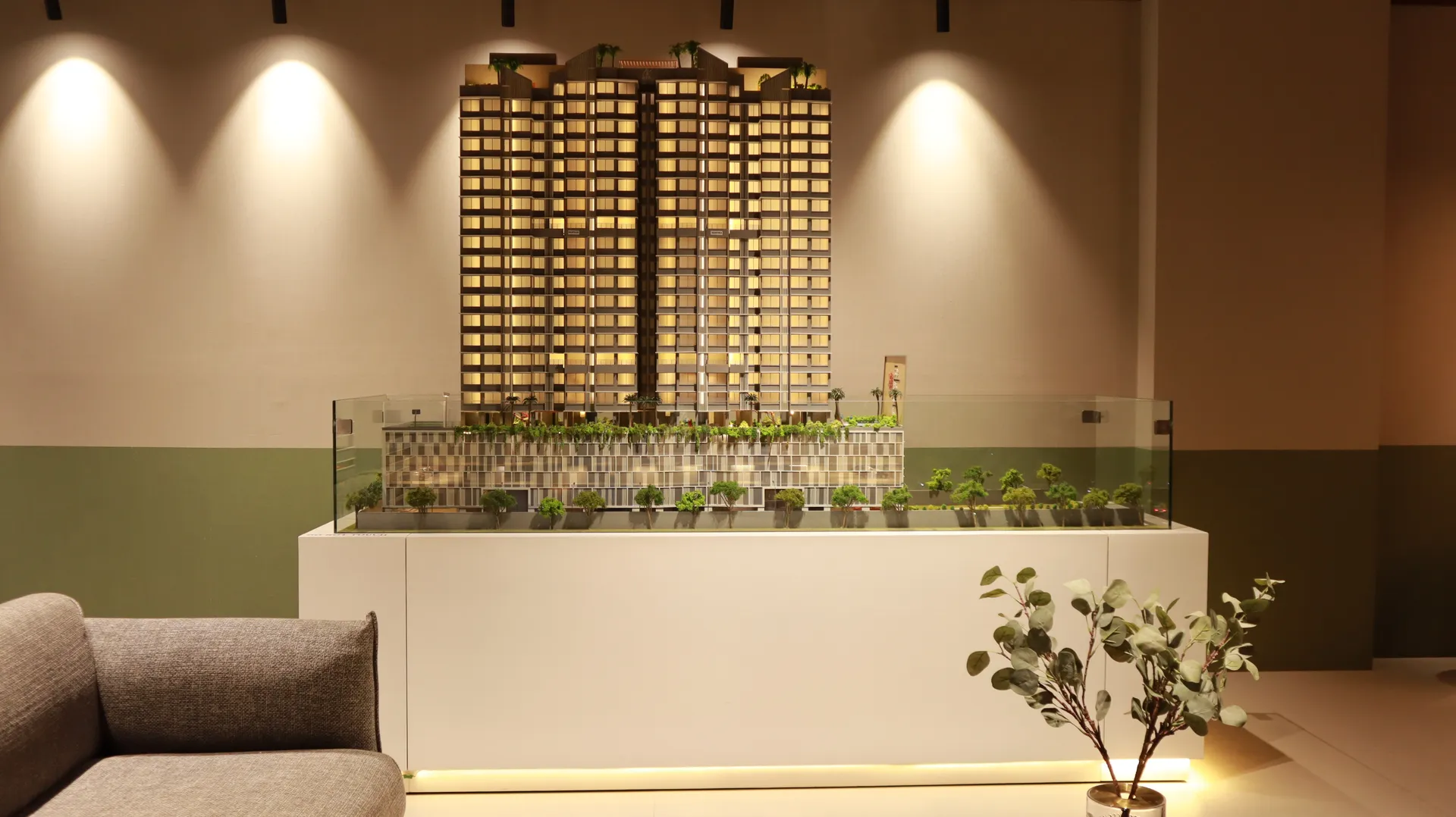 Residential High-Rise Scale Model